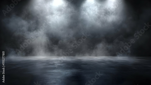 Mysterious Foggy Stage: Dra...