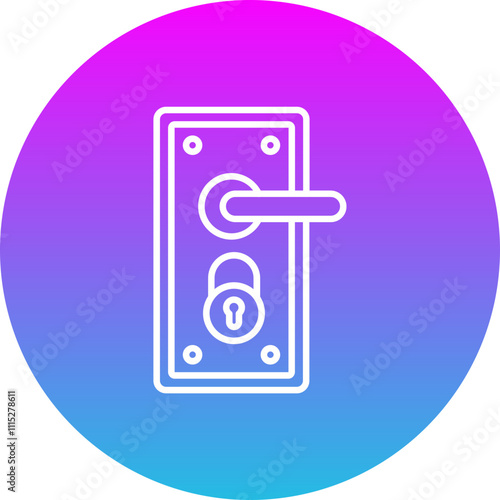 Door Lock Icon