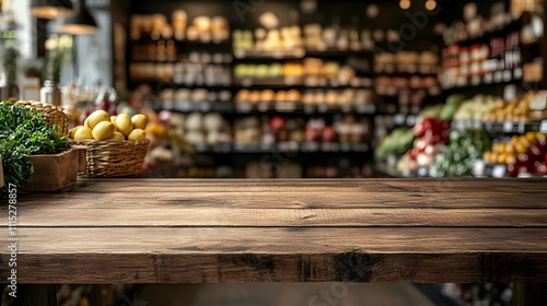 Fresh Produce Market: Woode...