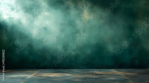 Moody Green Textured Wall &...