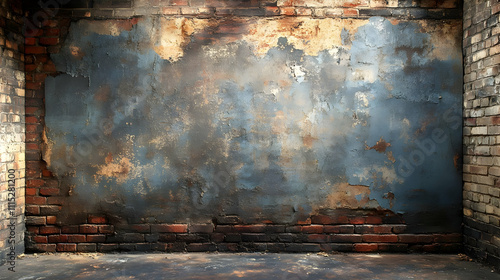 Grungy Brick Wall Room: Tex...
