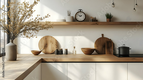 Modern Kitchen Design: Wood...