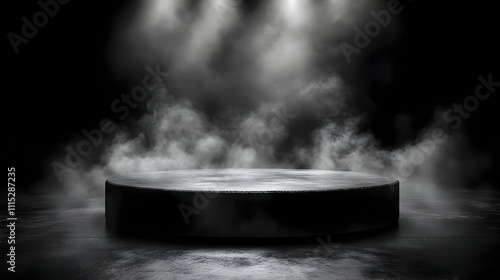 Dark Stage: Circular Platfo...