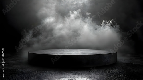 Dark Stage: Circular Platfo...