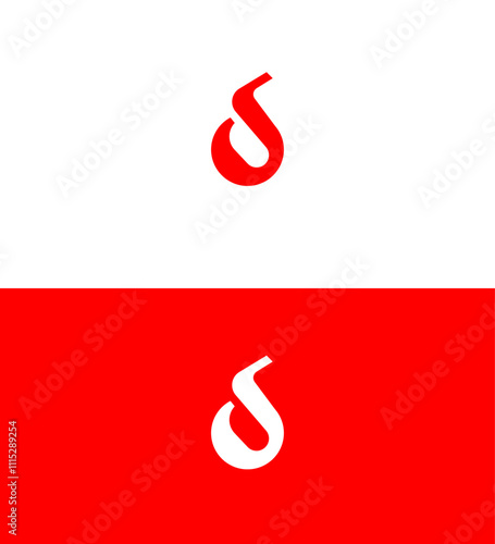 SO, OS Letter Logo Template