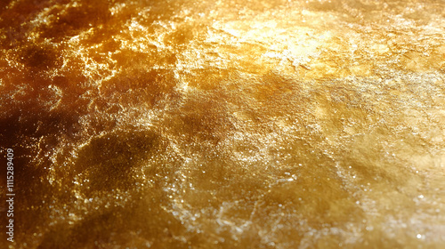 Golden Texture: Shimmering,...