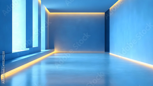 Modern Blue Room Design: Am...
