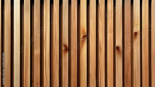 Vertical Wooden Slat Backgr...