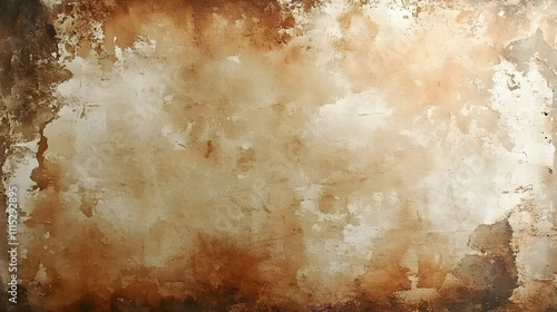 Abstract Brown Grunge Textu...