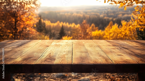 Autumn Forest Tabletop Back...