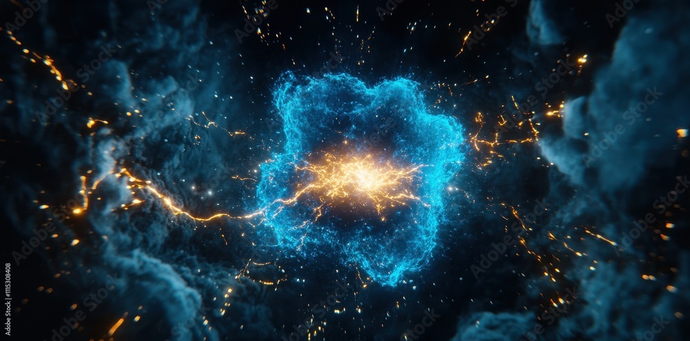 Fototapeta premium Advanced Quantum Reactor: Harnessing Quantum Energy Manipulation for Revolutionary Power Solutions