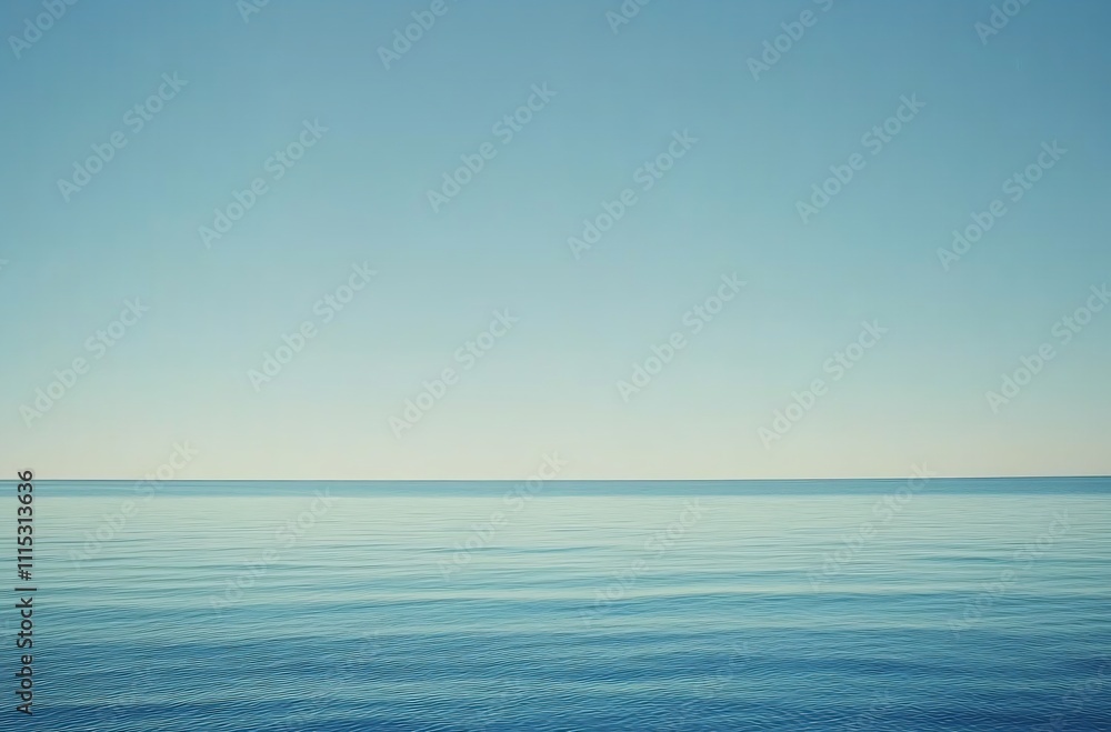 Obraz premium The vast sea and the serene surface of Qinghai Lake, also known as Chaka Salt Lake, creating a breathtaking reflection, resembling a 