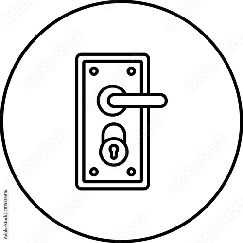 Door Lock Icon