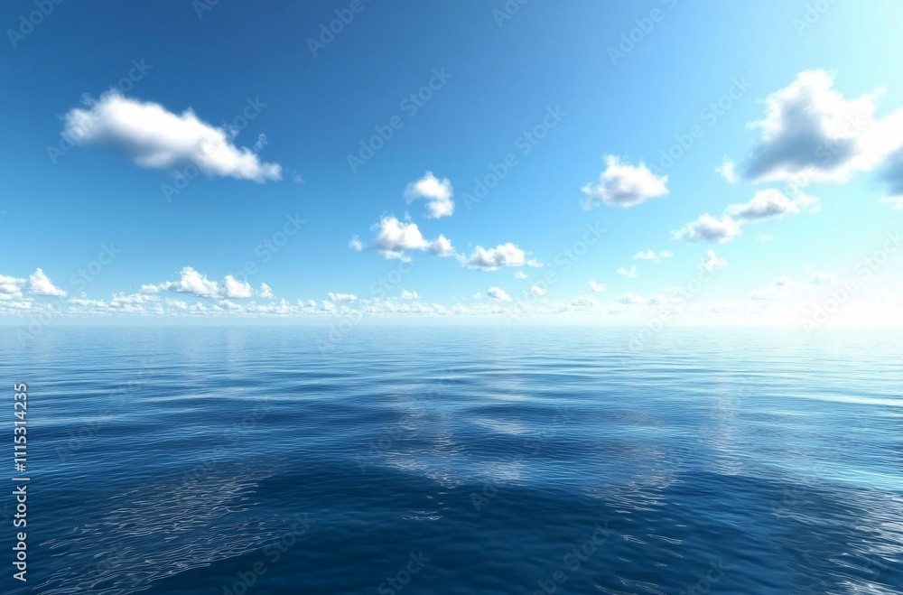 Obraz premium The vast sea and the serene surface of Qinghai Lake, also known as Chaka Salt Lake, creating a breathtaking reflection, resembling a 
