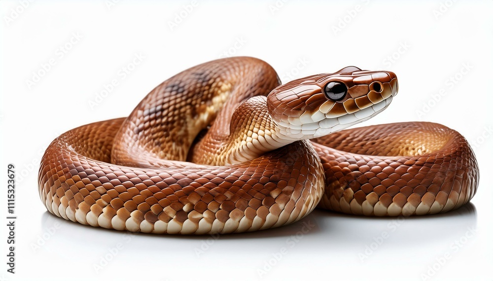 snake isolated on white background snake isolated on white background