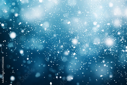 Enchanting Christmas Background Frosty Winter Landscape in a Snowy Forest, Serene Winter Wonderland Snow-Covered Forest for Holiday Designs, Magical Christmas Scene Icy Winter Landscape in a Snowy For