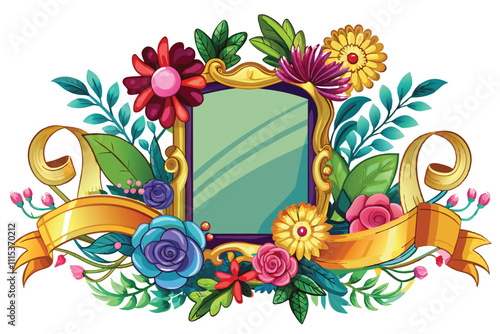 Fabricate a Floral Frame