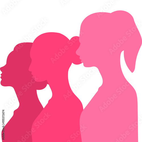 International Womens Day Silhouette