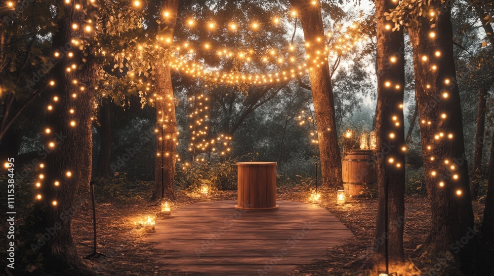 Obraz premium Empty podium for product