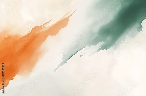Indian flag background, with green, white, and orange colors