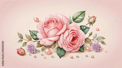 pink rose
