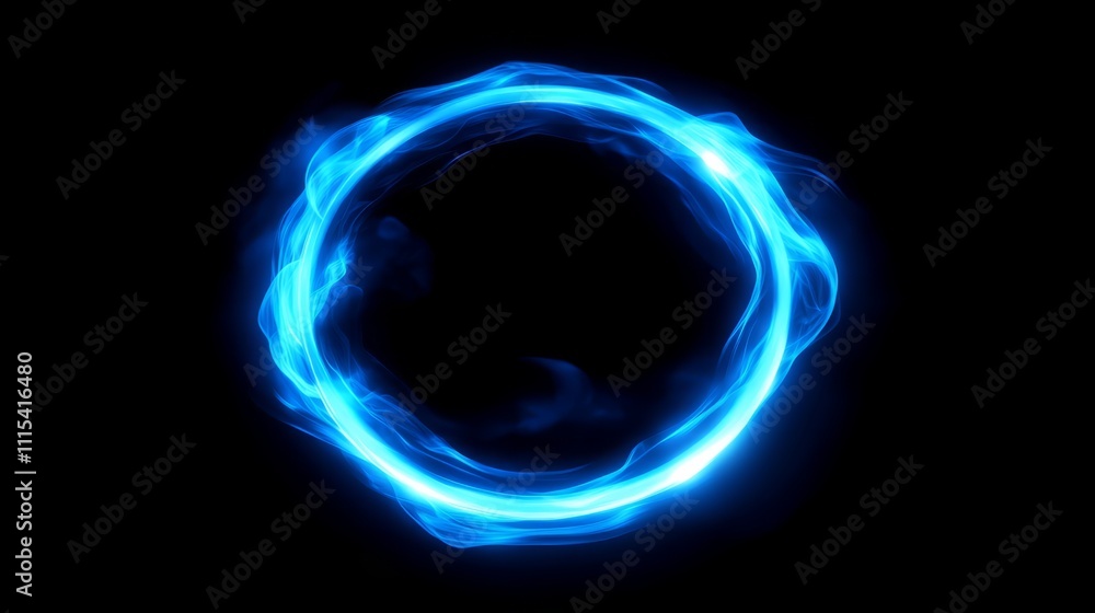 Obraz premium Wave-shaped lights