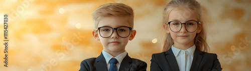 Kids Financial Advisors: Expert Guidance from Young Prodigies in Professional Setting photo