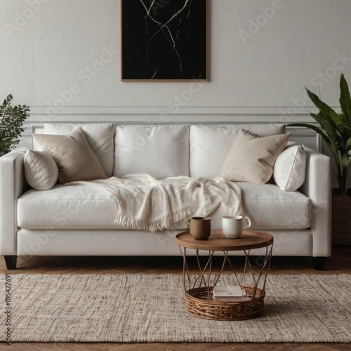 Modern Comfort: Stylish Sofa for Your Home Interior
 photo