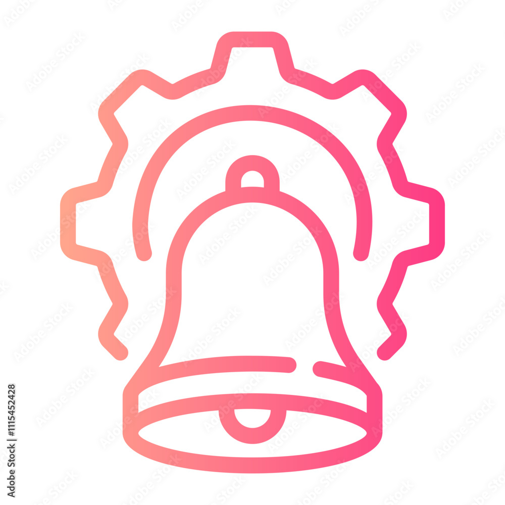 Obraz premium setting Line Gradient Icon