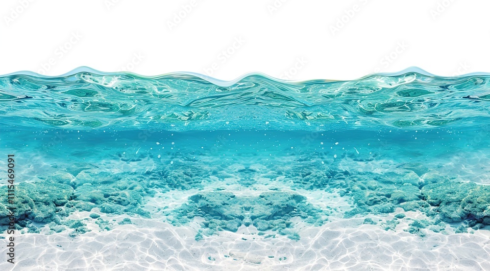 Obraz premium wave background