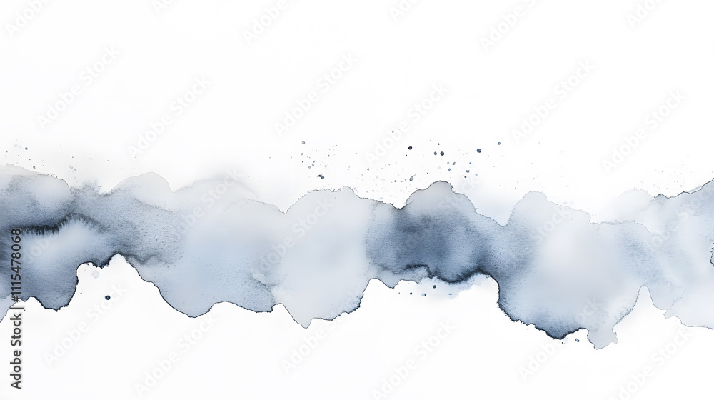 Obraz premium Watercolor abstract background. Hand drawn watercolor splash