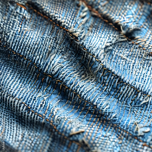 Worn denim texture