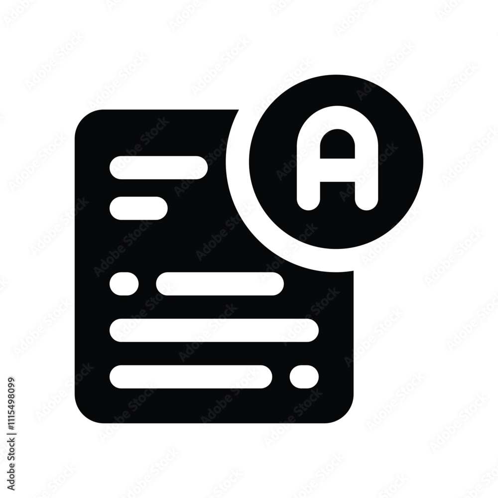 exam icon. vector glyph icon for your website, mobile, presentation, and logo design. exam icon. vector glyph icon for your website, mobile, presentation, and logo design.