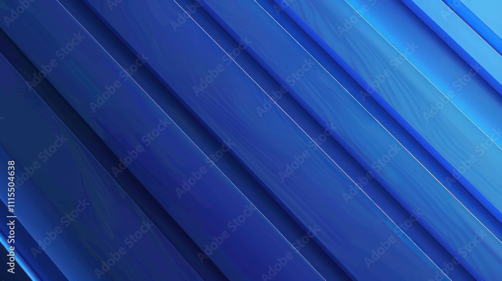 Obraz premium Abstract Blue Diagonal Lines