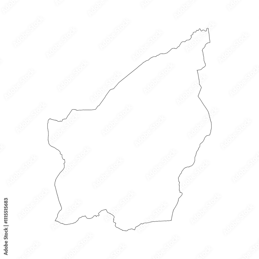 San Marino blank outline map
