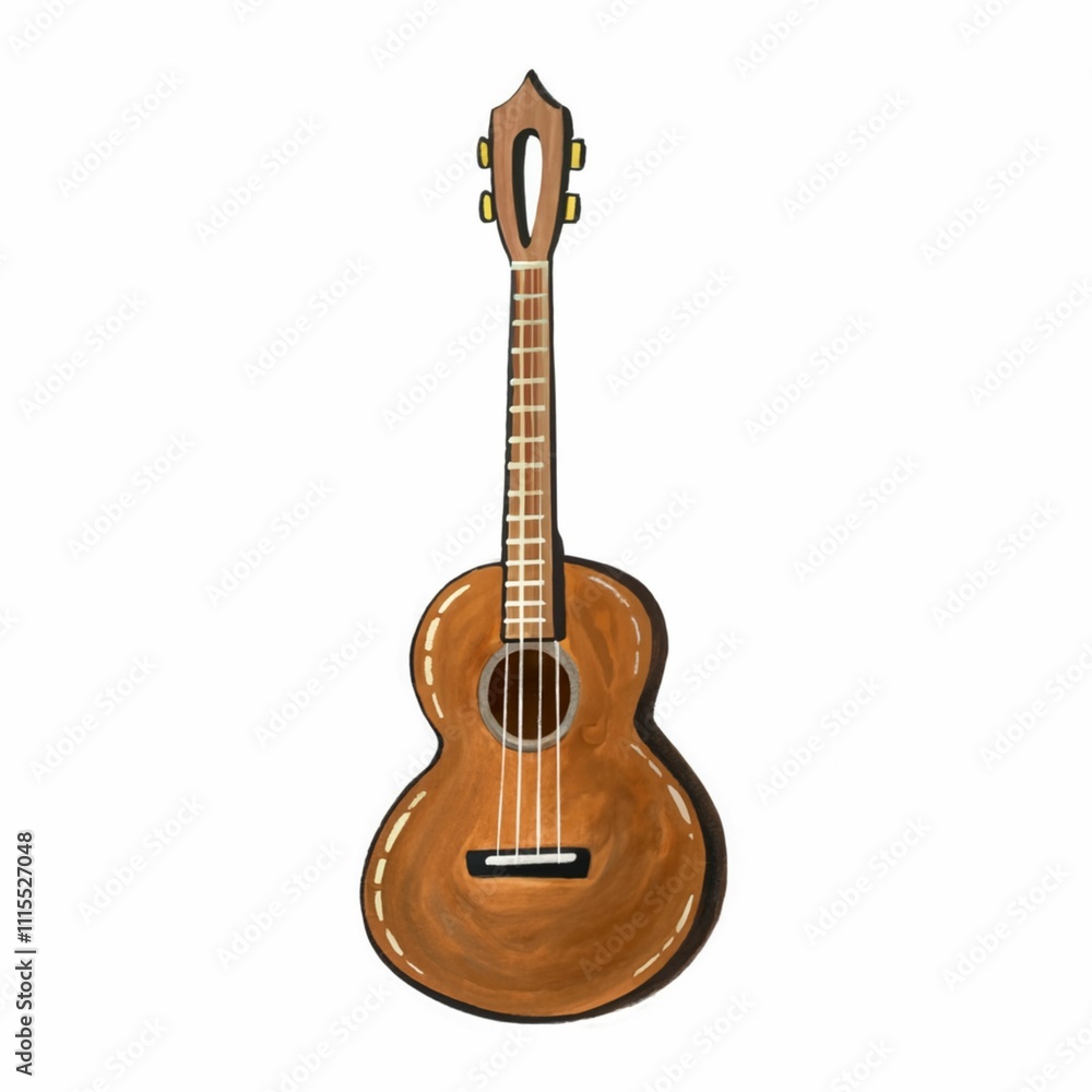 Fototapeta premium Illustration of a guitar