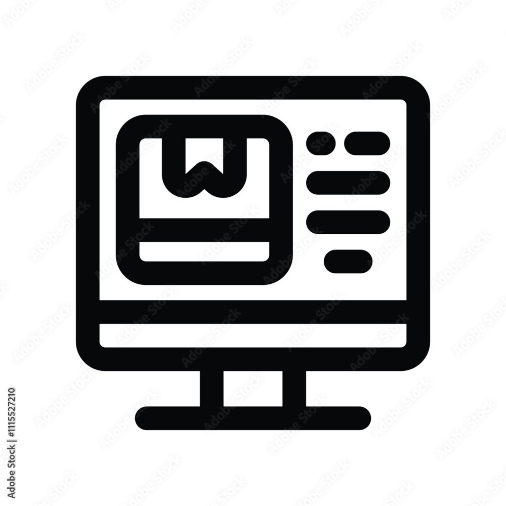 online shopping icon. vector line icon for your website, mobile, presentation, and logo design. online shopping icon. vector line icon for your website, mobile, presentation, and logo design.