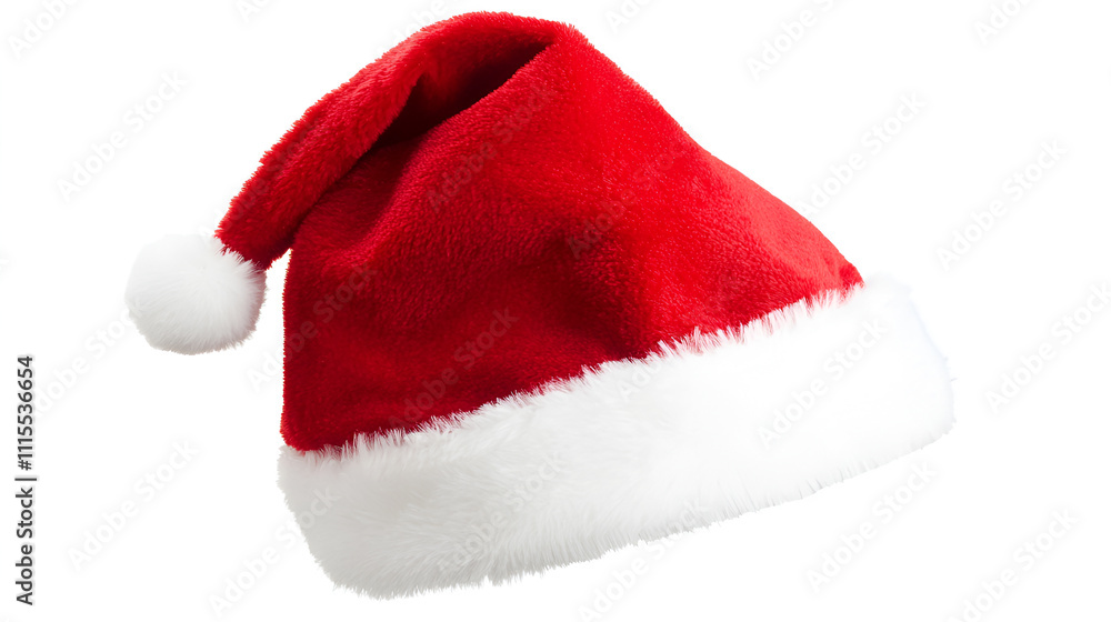 Classic Santa Hat in Vibrant Red and White Colors, Perfect for Holiday Celebrations and Festive Events, Bringing Cheer and Joy to Christmas Traditions Classic Santa Hat in Vibrant Red and White Colors, Perfect for Holiday Celebrations and Festive Events, Bringing Cheer and Joy to Christmas Traditions