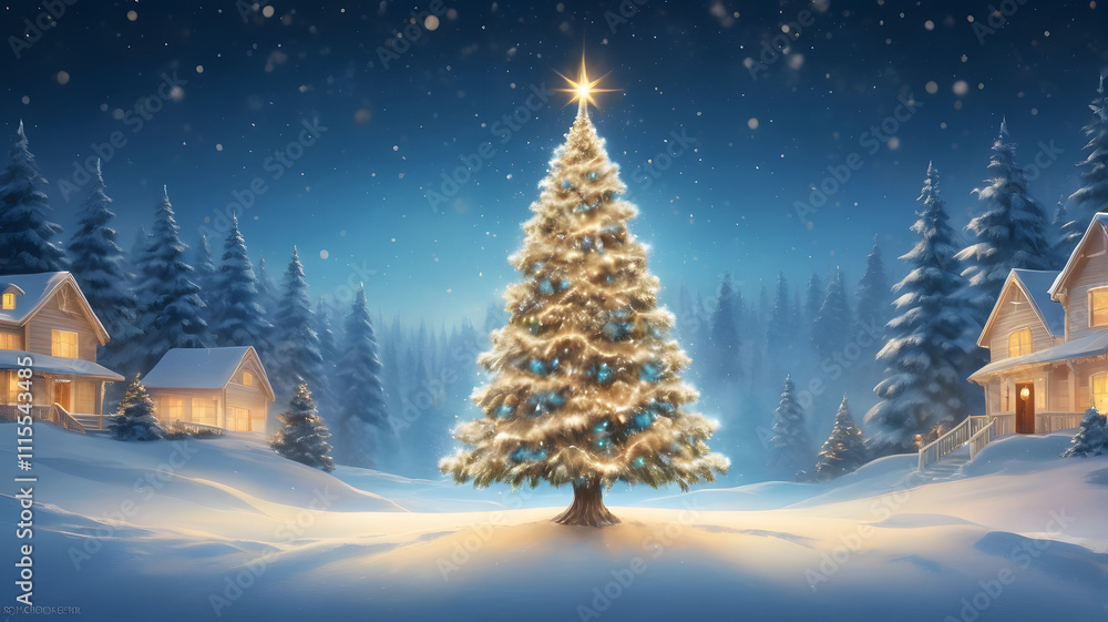 custom made wallpaper toronto digitalchristmas tree in the town