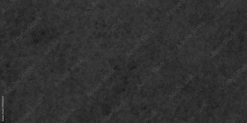 Fototapeta premium Abstract black distressed Rough texture grunge concrete background. Vector black white grainy background noise texture Black background with canvas. Dark black concreate wall retro old slate grunge.
