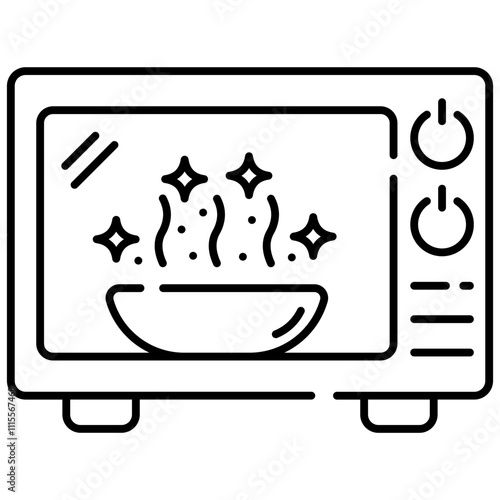 Microwave Icon photo