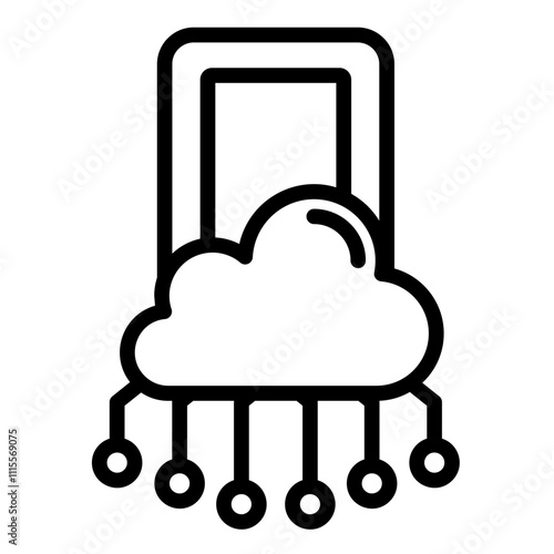 Cloud Computing Icon