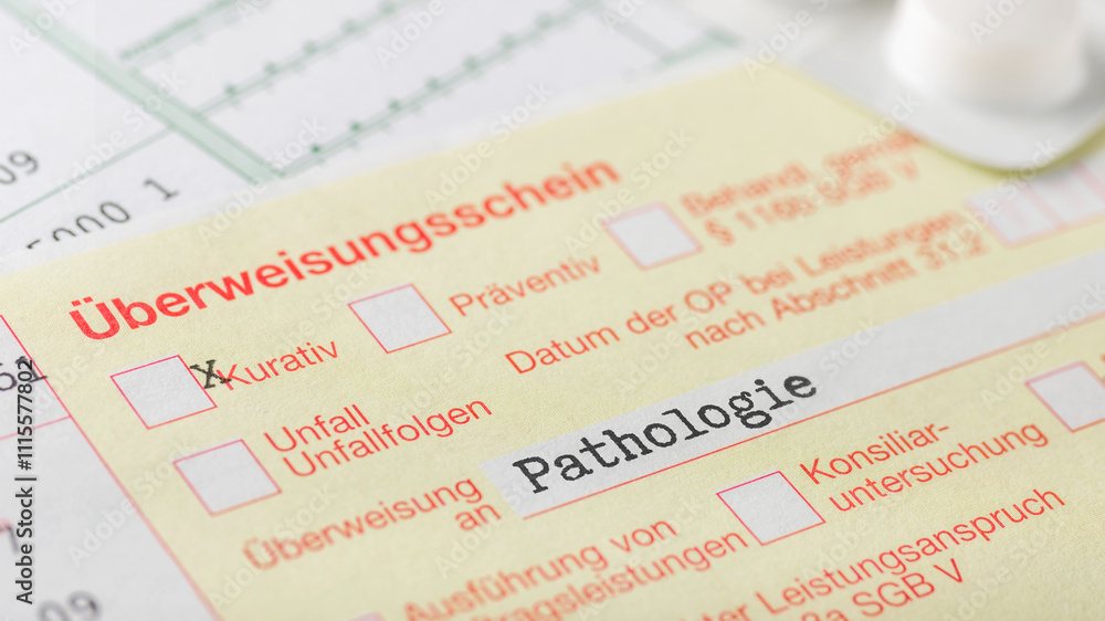 Überweisungsschein Pathologie Überweisungsschein Pathologie