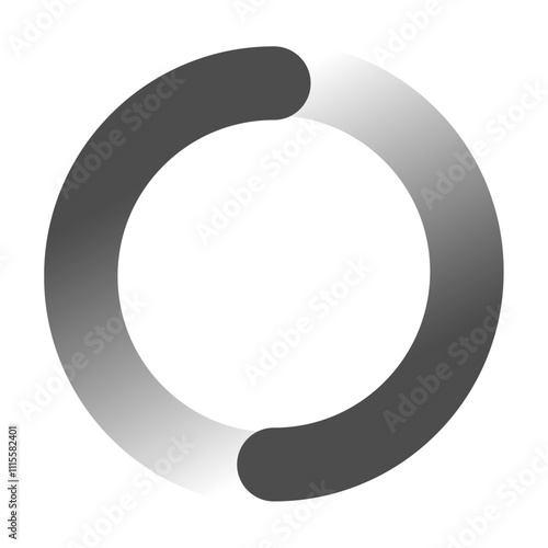 minimalist loading animation—perfect for adding a modern, seamless touch to your user interface. experience while keeping users engaged during loading times." Vector illustration concept.