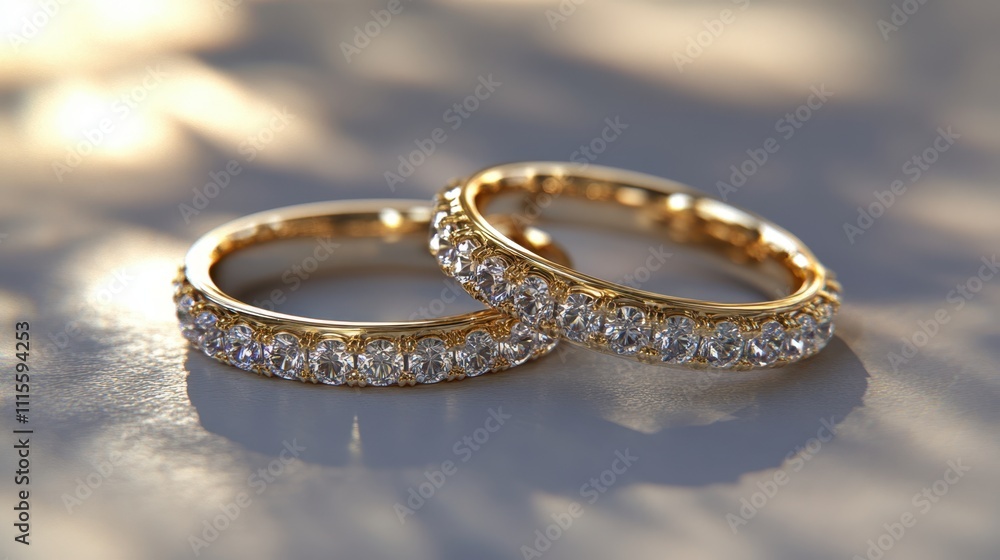 The Elegant Gold Wedding Rings The Elegant Gold Wedding Rings