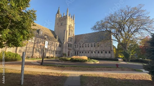 Establishing view of the Garrett-Evangelical Theological Seminary