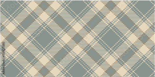Vector checkered pattern. Tartan, textured seamless twill for flannel shirts, duvet covers, other autumn winter textile mills. Vector Format