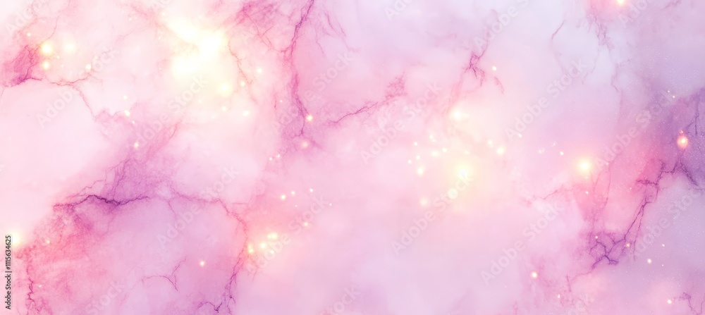Fototapeta premium Charming Subtle Marble Swirls, Dreamy Soft Pink and White Background Texture, 4K Wallpaper Style Art