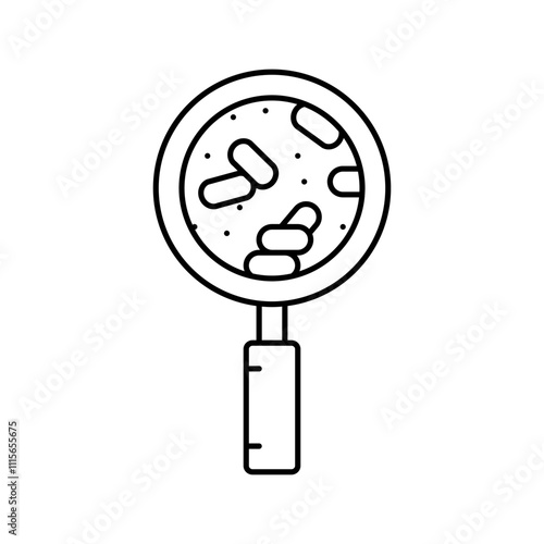 power station wood pellets line icon vector. power station wood pellets sign. isolated contour symbol black illustration