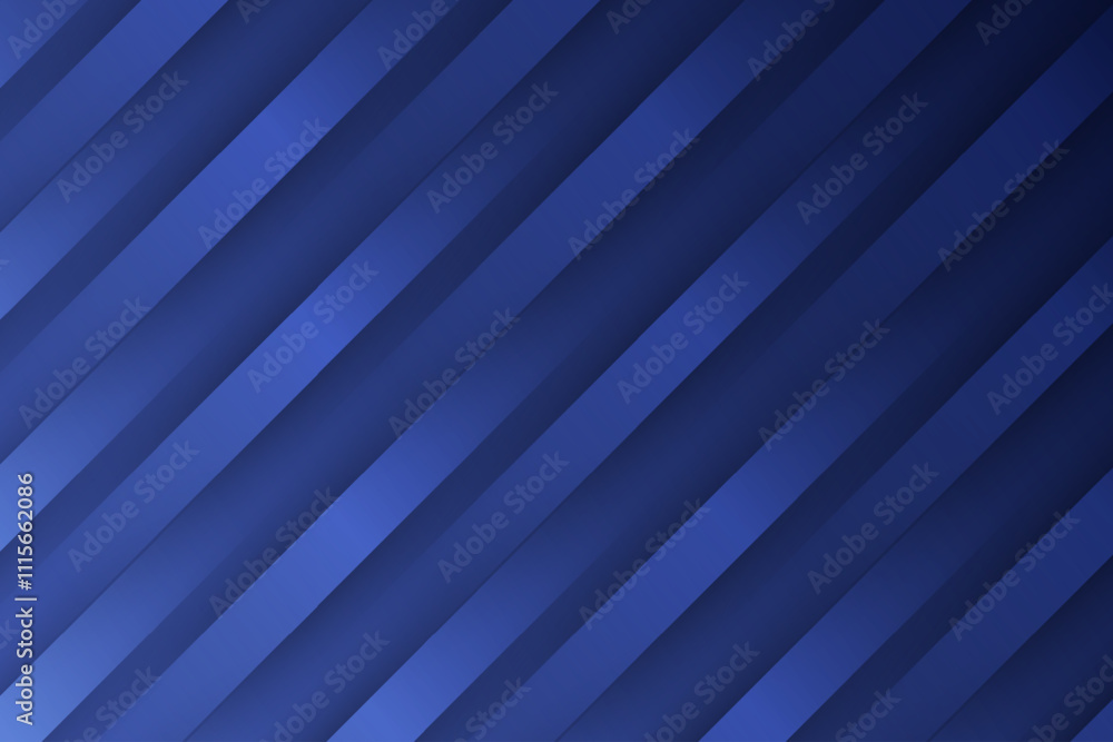 Obraz premium Gradient blue dynamic lines background